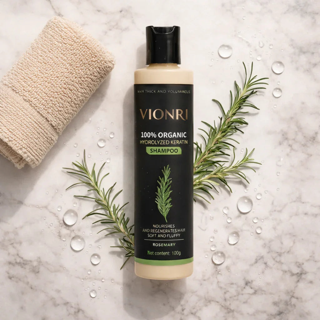 Champú de Romero Orgánico – Frena la Caída y Fortalece tu Cabello